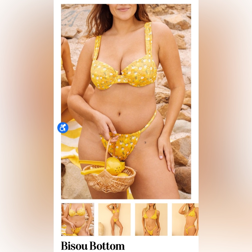 Dippin Daisy’s Bisou Bottom in Positano - NWT